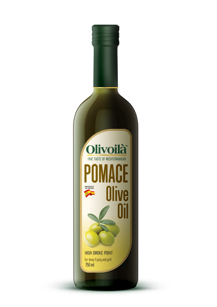 8 lý do bạn nên bổ sung dầu ô liu vào chế độ ăn của gia đình 7 Olivoila Pomace 750ml mockup Spain 2