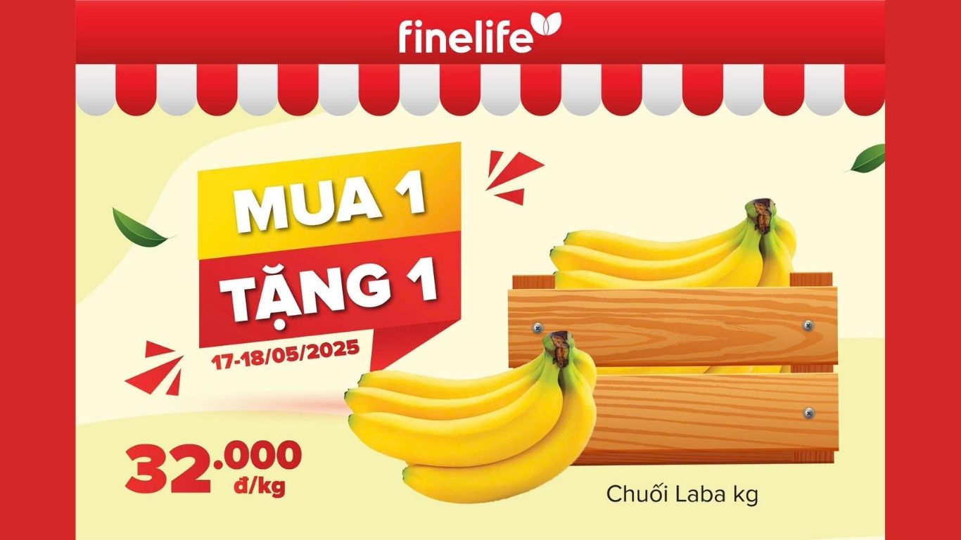 S-MART Tham Gia Lễ Hội Trái Cây Tại Hệ Thống Finelife: Ưu Đãi Mua 1 Tặng 1 Chỉ Trong 2 Ngày! 9 Thiet ke chua co ten 2