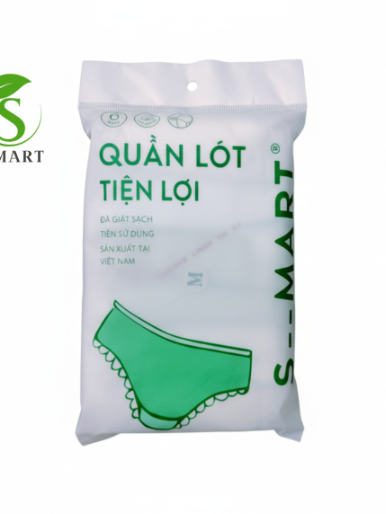 Combo 6 quần lót nữ cotton tiện lợi sử dụng 1 lần, mặc đi xa, du lịch, nhỏ gọn