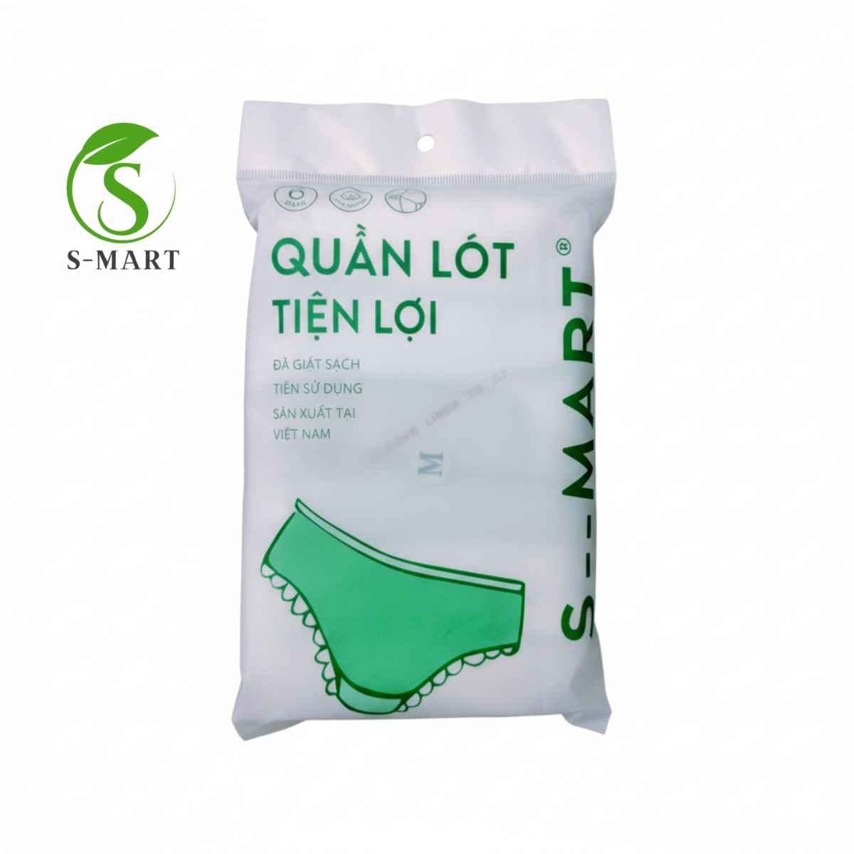 Combo 6 quần lót nữ cotton tiện lợi sử dụng 1 lần, mặc đi xa, du lịch, nhỏ gọn 1 Thiet ke chua co ten 2